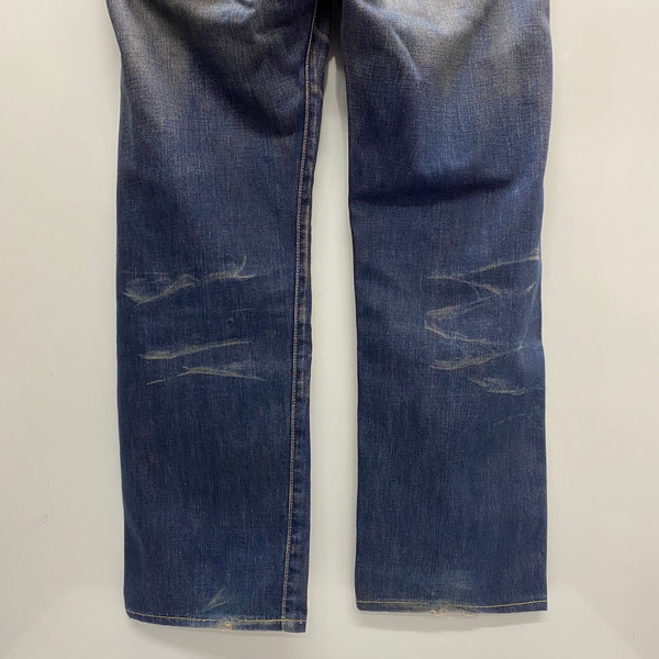【曜日割引対象外】 リーバイス Levi's Levi’s Vintage Clothing LVC 501XX ローライズウォーンハードカスタマイズド 55年 55501 デニム ブルー W36サイズ 201MB-852 VB