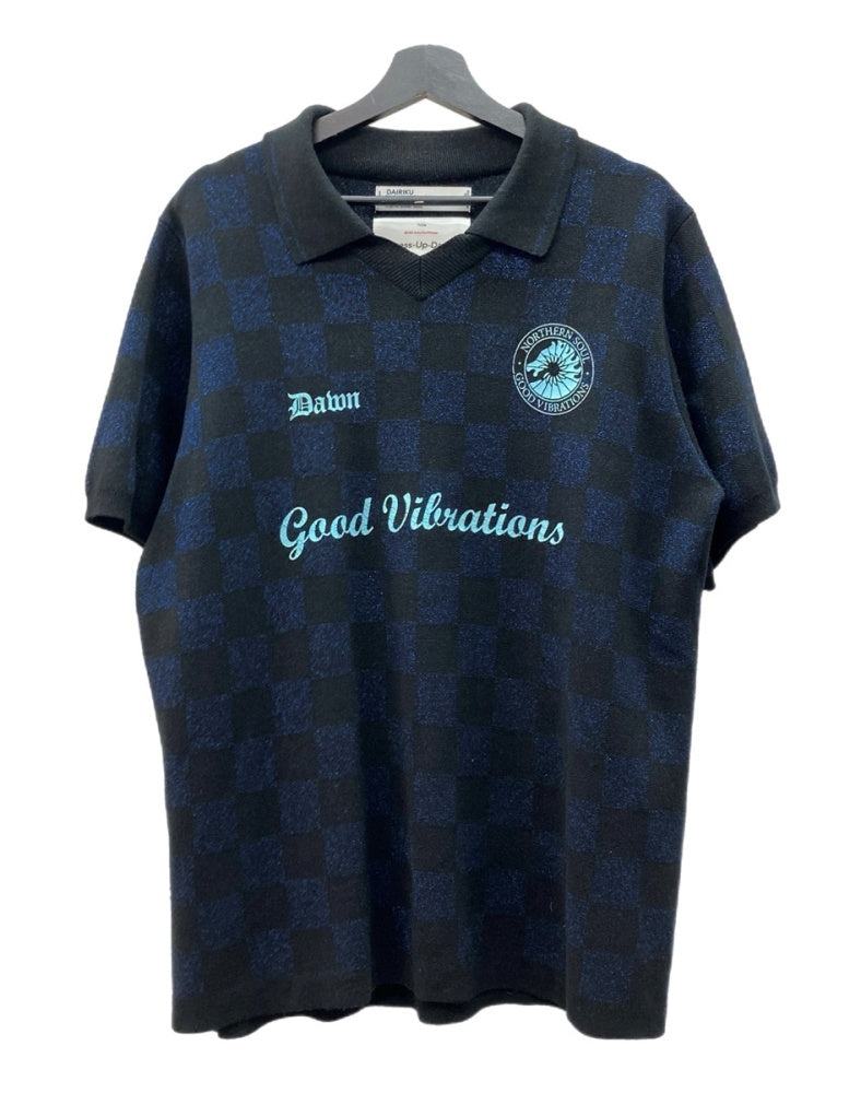 ダイリク DAIRIKU 23AW Lame Soccer Uniform Knit Pullover ラメ