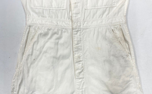 リー Lee UNION-ALLS 60s～ 60年代 Vintage ヴィンテージ HBT ヘリンボーン ワーク  白 無地 つなぎ・オーバーオール ホワイト 104MB-228