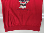 ラルフローレン RalphLauren POLO BEAR SWEATSHIRT ポロ ベア スウェット シャツ ホッケー トレーナー 長袖 赤 サイズ 170 スウェット プリント レッド 104MT-2051