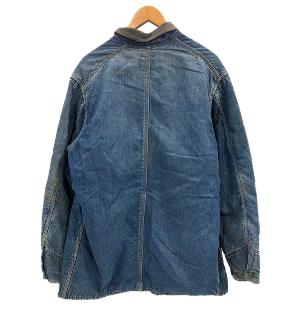 オシュコシュ OSHKOSH B'GOSH 60's 60年代 デニム カバーオール チョアコート ブランケット付き ライナー 横縞 VINTAGE ヴィンテージ ジャケット ブルー 101MT-5080