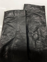 ギャップ GAP 90s LEATHER JACKET レザー ジャケット ジップアップ OLDGAP オールドギャップ アウター 黒 ジャケット 無地 ブラック Lサイズ 104MT-2106