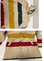 ウールリッチ WOOLRICH 70's 70年代 マルチボーダー フーデッド ウール ブランケット コート VINTAGE ヴィンテージ コート マルチカラー Mサイズ 101MT-4683