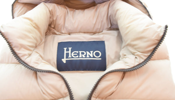 ヘルノ HERNO ダウンベスト ベージュ 46 ベスト ベージュ 103MT-1901