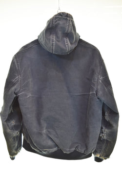 カーハート Carhartt J140 Duck Active Jacket ダックアクティブ フードジャケット ジャケット ブルー Mサイズ 103MT-3293