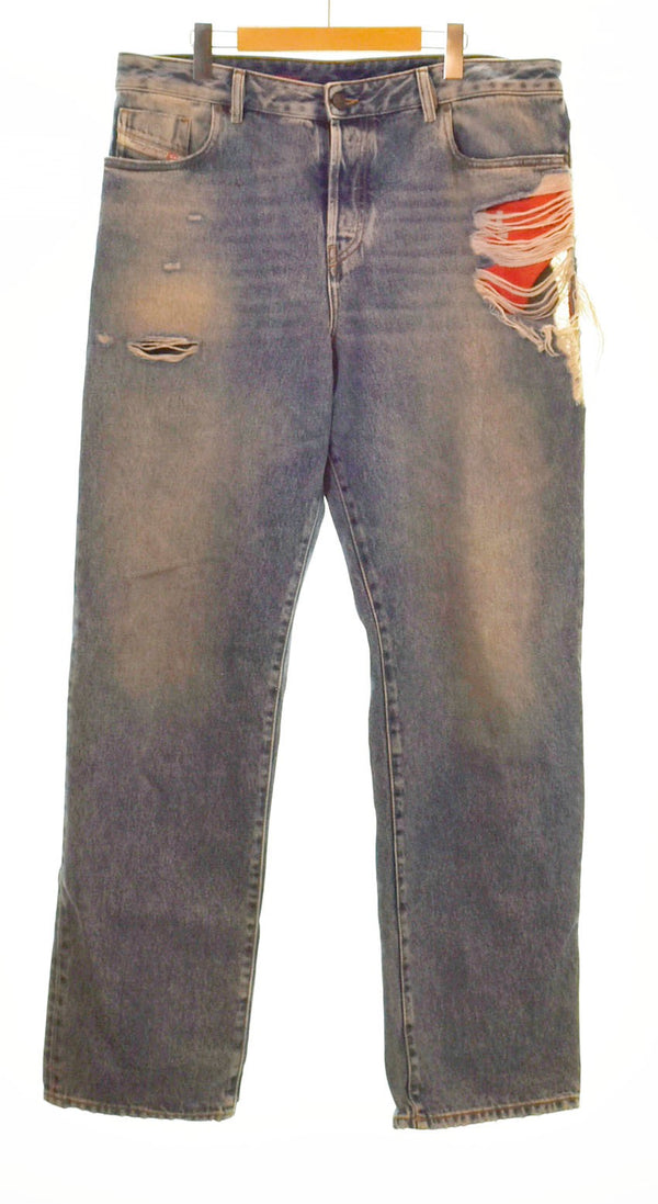 ディーゼル DIESEL 1955 D-Rekiv 09e10 Straight Jeans デニム ジーンズ デニム ブルー 38 103MB-310