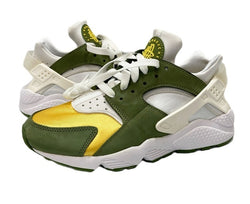 ナイキ NIKE Stussy × Nike Air Huarache Dark Olive ステューシー × ナイキ エアハラチ ダークオリーブ DD1381-300 レディース 靴 スニーカー グリーン 24cm 101-shoes1573