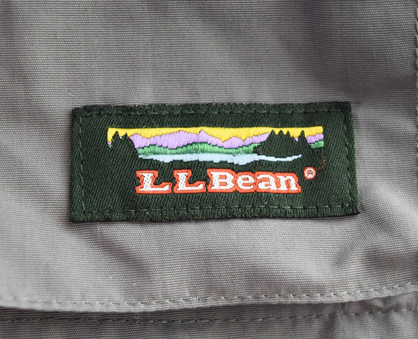 エルエルビーン L.L.Bean 90s マウンテンパーカー 90's ダブルジップ ドローコード ジャケット グレー Lサイズ 103MT-3518