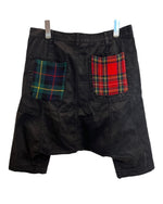 コムデギャルソン COMME des GARCONS ブラック  BLACK サルエルハーフパンツ ショートパンツ 黒 1E-P230 ハーフパンツ ブラック Sサイズ 101MB-742