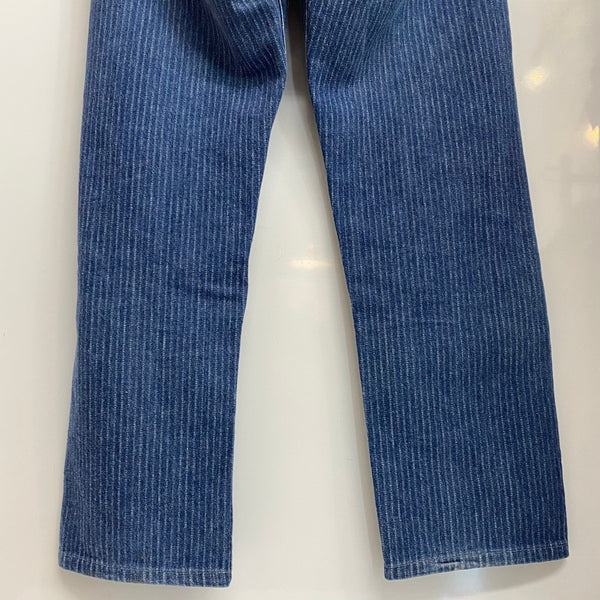 【曜日割引対象外】 リーバイス Levi's 80's 501-0118 ストライプ デニムパンツ デニム ブルー W32 L34サイズ 201MB-1062 VB