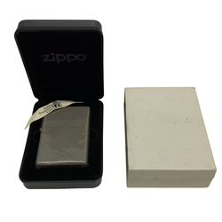 【曜日割引対象外】 【中古】ジッポー ZIPPO SOLID TITANIUM ソリッドチタン 2001年製 USA製 メンズジュエリー・アクセサリー その他 シルバー 201goods-607 VB