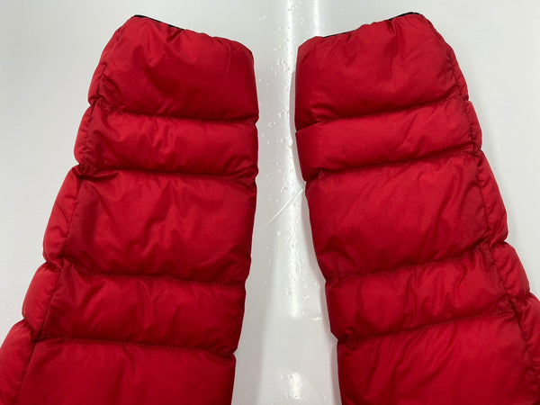 ザノースフェイス THE NORTH FACE サンダーフーディ Thunder Hoodie ダウン ライトダウン アウトドア PERTEX パーテックス 赤 NY81811 ジャケット ロゴ レッド Mサイズ 104MT-2095