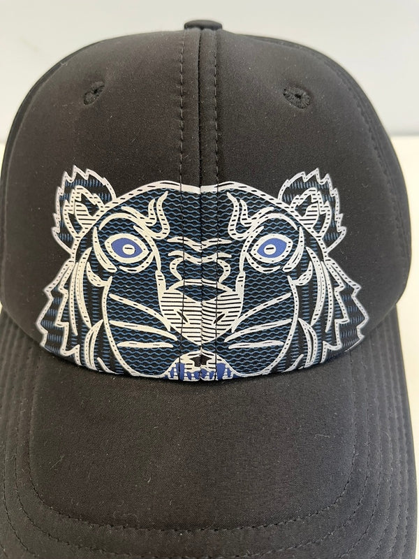 ケンゾー KENZO Tigerfaceprint CAP タイガー柄 キャップ 虎柄 帽子 メンズ帽子 キャップ ブラック 101hat-157