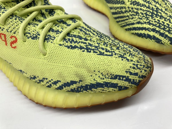 アディダス adidas ORIGINALS 18年製 YEEZY BOOST 350 V2 SEMI FROZEN イージー ブースト セミ フローズン ローカット シューズ 黄 B37572 メンズ靴 スニーカー イエロー 28.5cm 104S-943