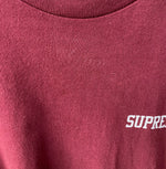 シュプリーム SUPREME Mother and Child Tee Tシャツ ロゴ ワインレッド Lサイズ 201MT-2493