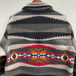 【曜日割引対象外】 ペンドルトン PENDLETON 80's HIGH GRADE WESTERN WEAR ネイティブ柄 USA製 ウール ジャケット グレー 201MT-4774 VB