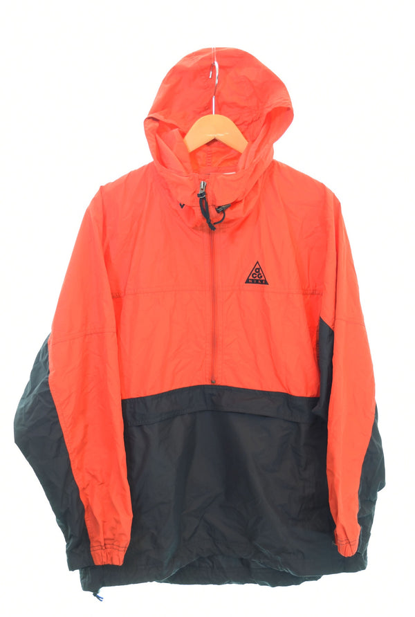 ナイキ NIKE 00年代   ACG エーシージー アノラックパーカー マウンテンパーカー 赤 パーカ レッド Lサイズ 103MT-1833