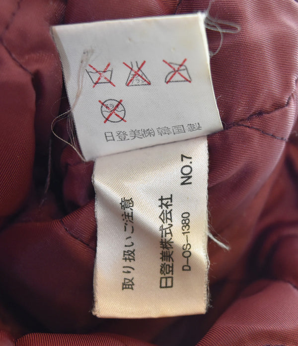 ミスタージュンコ Mr.JUNKO オール レザー スタジャン バイカラー Vintage 80'S 80年代 COW LEATHER カウレザー 牛革 M ジャケット マルチカラー Mサイズ 103MT-3441