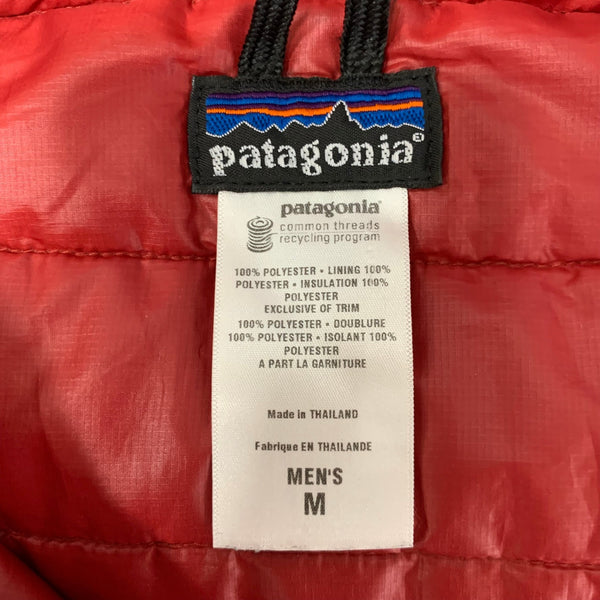 パタゴニア PATAGONIA マイクロパフフーデッドジャケット 83973F8 ジャケット レッド Mサイズ 201MT-4352