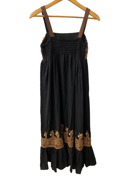 グレース コンチネンタル GRACE CONTINENTAL マキシワンピース リゾート ワンピース ブラック 201LT-421