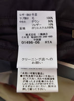 バーバリー ロンドン BURBERRY LONDON  N-3B型 ダウンコート ダウンライナー付 モッズコート A1C77-422-19 ジャケット ブラウン Lサイズ 103MT-3561