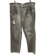 ステューシー STUSSY work gear black Denim Pants ワークギア ブラック デニム パンツ ダメージ加工 黒 デニム ブラック サイズ 36 104MB-307