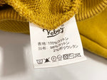 ケボズ Keboz BB SMALL WAPPEN SWEAT MOCKNECK YELLOW プルオーバー モックネック トレーナー スウェット ロゴ イエロー Sサイズ 101MT-2303