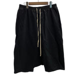リックオウエンス Rick Owens DRKSHDW 16FW ポッズサルエルスウェット DU16F8380-F ハーフパンツ ブラック XSサイズ 201MB-963