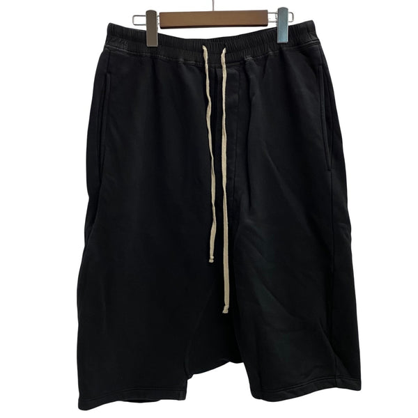 リックオウエンス Rick Owens DRKSHDW 16FW ポッズサルエルスウェット DU16F8380-F ハーフパンツ ブラック XSサイズ 201MB-963