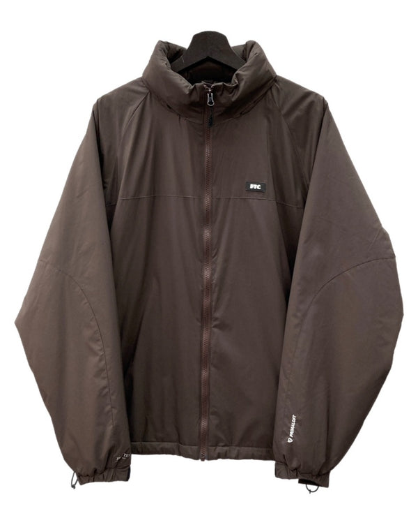 エフティーシー FTC PERTEX NYLON LIGHT JACKET パーテックス ナイロン ライト ジャケット 茶 FTC025AWJ12 ジャケット ロゴ ブラウン Lサイズ 104MT-2300