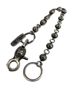 シルバー Silver CARBURETOR 925刻印  メンズジュエリー・アクセサリー ウォレットチェーン シルバー 101goods-173