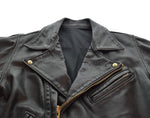 ヴィンテージ Vintage 70s ダブルライダースジャケット 70's TALONジップ ジャケット ブラック 103MT-2511