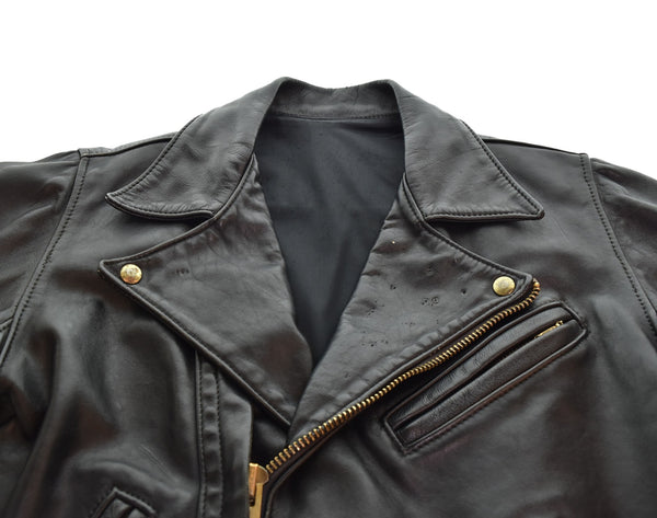 ヴィンテージ Vintage 70s ダブルライダースジャケット 70's TALONジップ ジャケット ブラック 103MT-2511