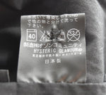 ヒステリックグラマー HYSTERIC GLAMOUR コーデュロイ ワークジャケット ワッペン ヒスガール 0231AB05 ジャケット ブラック Sサイズ 103MT-2993