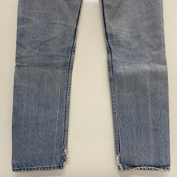 【曜日割引対象外】 リーバイス Levi's 80's 505 黒カン USA製 デニム ブルー W31サイズ 201MB-1157 VB