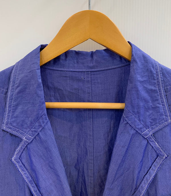 マイヌ MAINU テーラードジャケット コットン 161901 ジャケット ブルー 2サイズ