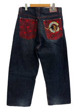 クージー COOGI ポケット刺繍 デニムパンツ ジーンズ ジーパン インディゴ デニム ネイビー W38×L33 101MB-585