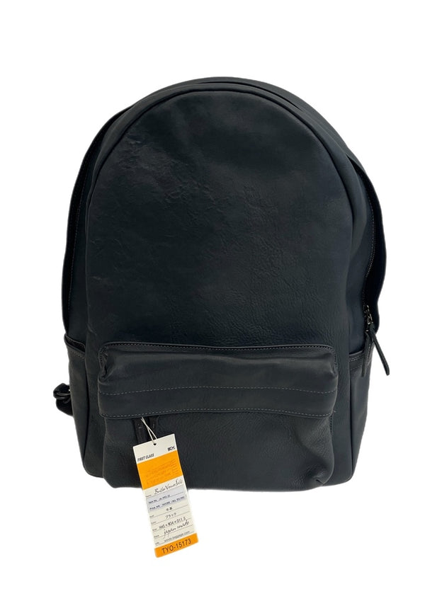 バトラーヴァーナーセイルス Butler Verner Sails ヌメ革 シュリンクレザーリュック  黒  JA-1992 バッグ メンズバッグ バックパック・リュック ブラック 101bag-191