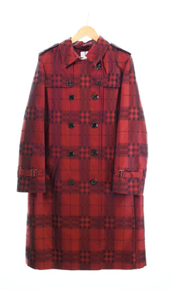 バーバリー BURBERRY LONDON トレンチコート 赤 FR794-064-18 ジャケット レッド 46 103LT-54