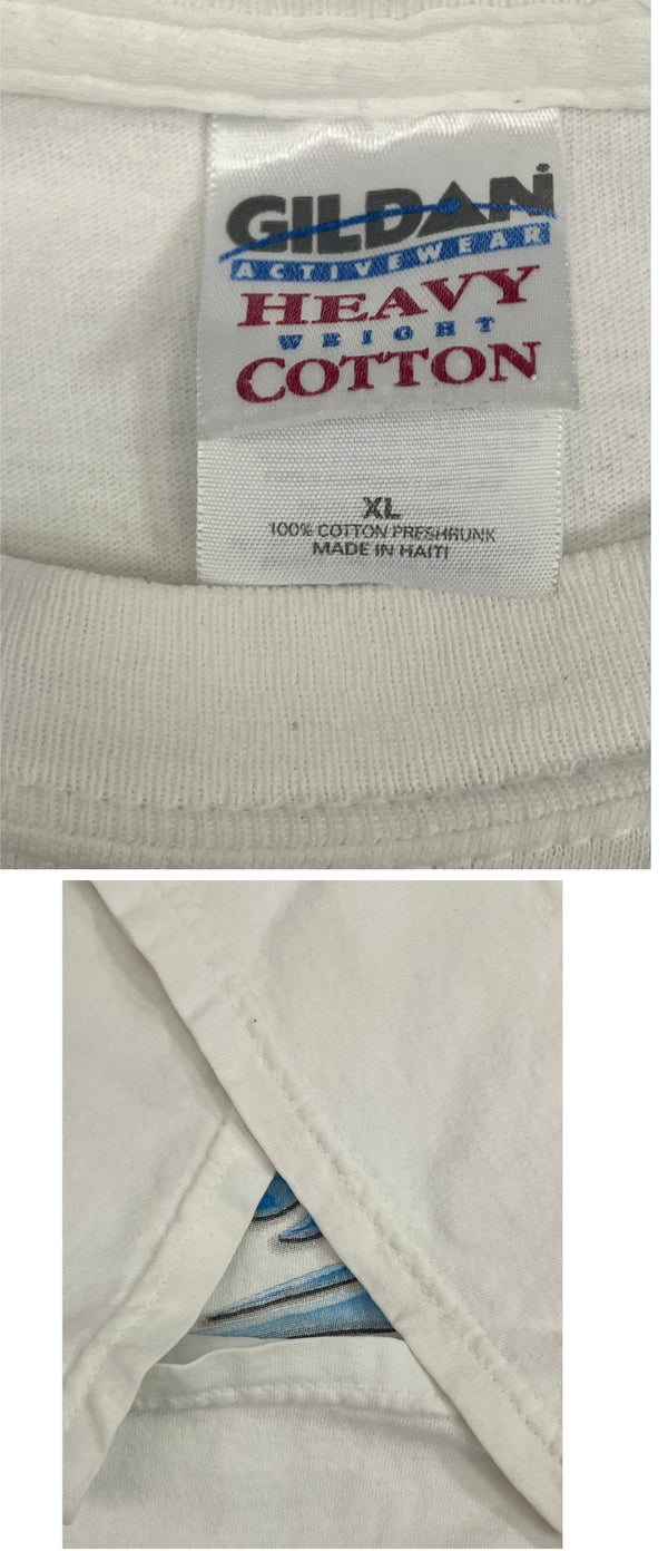 ヴィンテージ vintage 90's 90年代  Splash Riviera HOTEL & CASINO ピンナップガール 企業モノ カジノ プロモーション アートT XL Tシャツ ホワイト LLサイズ 101MT-5065