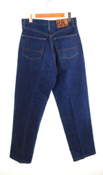 ダブルアールエル RRL Ralph Lauren ラルフローレン 90年代 ストレート デニム パンツ 90s 90's  R004 デニム ブルー 32/34 103MB-414