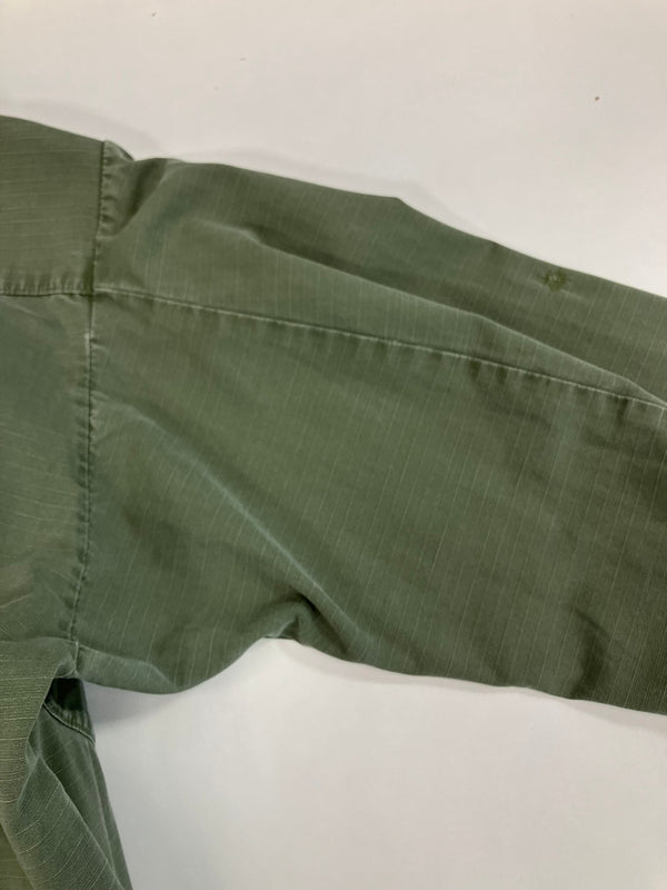 ミリタリー military 60's 60年代 US ARMY 米軍 実物 ジャングルファティーグ ジャケット 5th リップストップ VINTAGE ヴィンテージ  SMALL-REGULA ジャケット カーキ Sサイズ 101MT-4904