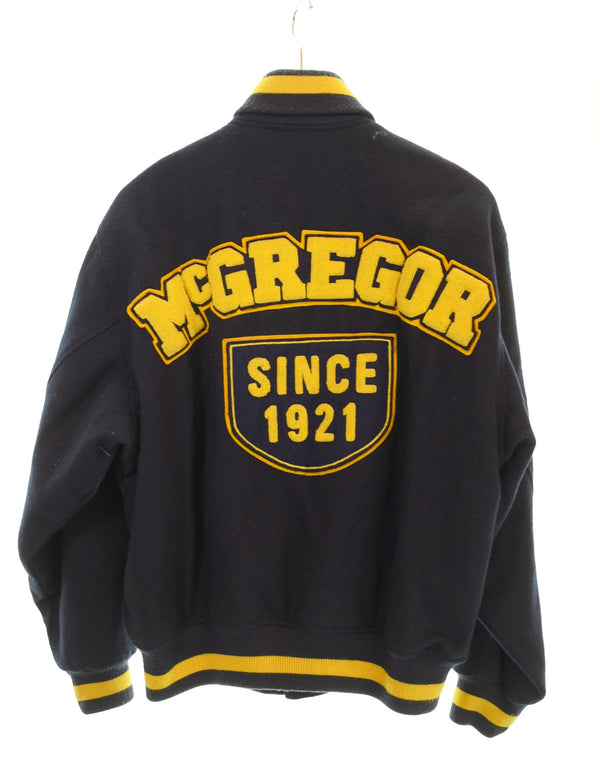 マクレガー McGREGOR 70〜80'S ウール スタジャン ネイビー G13-4614 ジャケット ネイビー Mサイズ 103MT-1880
