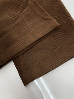 ダブルアールエル RRL 90s CORDUROY PANTS コーデュロイ パンツ ボタンフライ ワーク トラウザーズ 三ツ星タグ Ralph Lauren 茶 無地 ボトムスその他 ブラウン 38×33 104MB-347