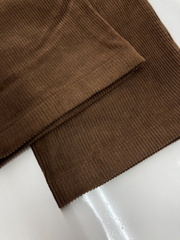 ダブルアールエル RRL 90s CORDUROY PANTS コーデュロイ パンツ ボタンフライ ワーク トラウザーズ 三ツ星タグ Ralph Lauren 茶 無地 ボトムスその他 ブラウン 38×33 104MB-347
