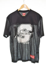 シュプリーム SUPREME 20SS Glitter Football Top グリッター ロゴ メッシュ フットボール Tシャツ Tシャツ ブラック Mサイズ 103MT-3317