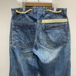 【曜日割引対象外】 ラルフローレン POLO RALPH LAUREN RRL DOUBLE RL デニムワークパンツ ロープ USA製 PP-PM-HS-0054 デニム ブルー 30×32サイズ 201MB-835 VB