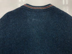 マックレガー McGREGOR 50's 60's VINTAGE MOHAIR CARDIGAN ヴィンテージ モヘアカーディガン ライン USA製 紺 カーディガン ライン ネイビー Sサイズ 104MT-677