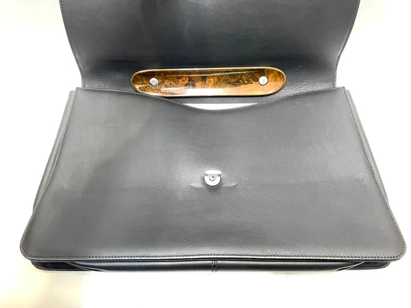 コノリー CONNOLLY レザー ブリーフ ビジネスバッグ メンズ ブラック 601bag-14