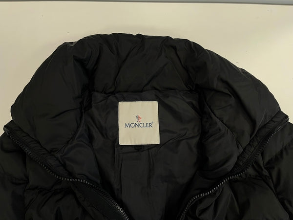 モンクレール MONCLER MASAKO GIUBBOTTO ダウンジャケット フリル 黒 2209S4630605 ジャケット ブラック サイズ1 101LT-139